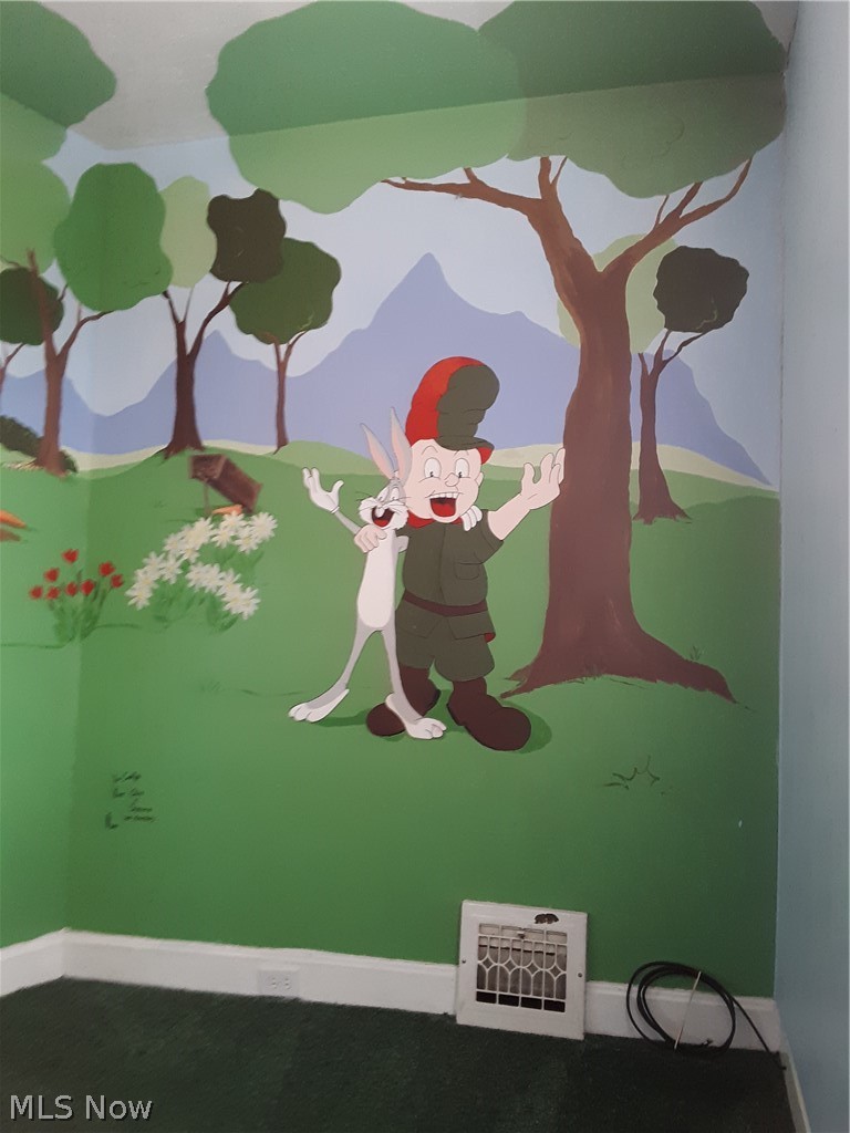 4313 Prasse Road South Euclid, OH 44121 - Photo 11 of 29 Mural in 3rd bedroom