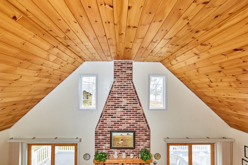 8 Hackelton Road Chamberlain, ME 04541 - Photo 9 of 28 Vaulted Ceiling - Over Living Room...