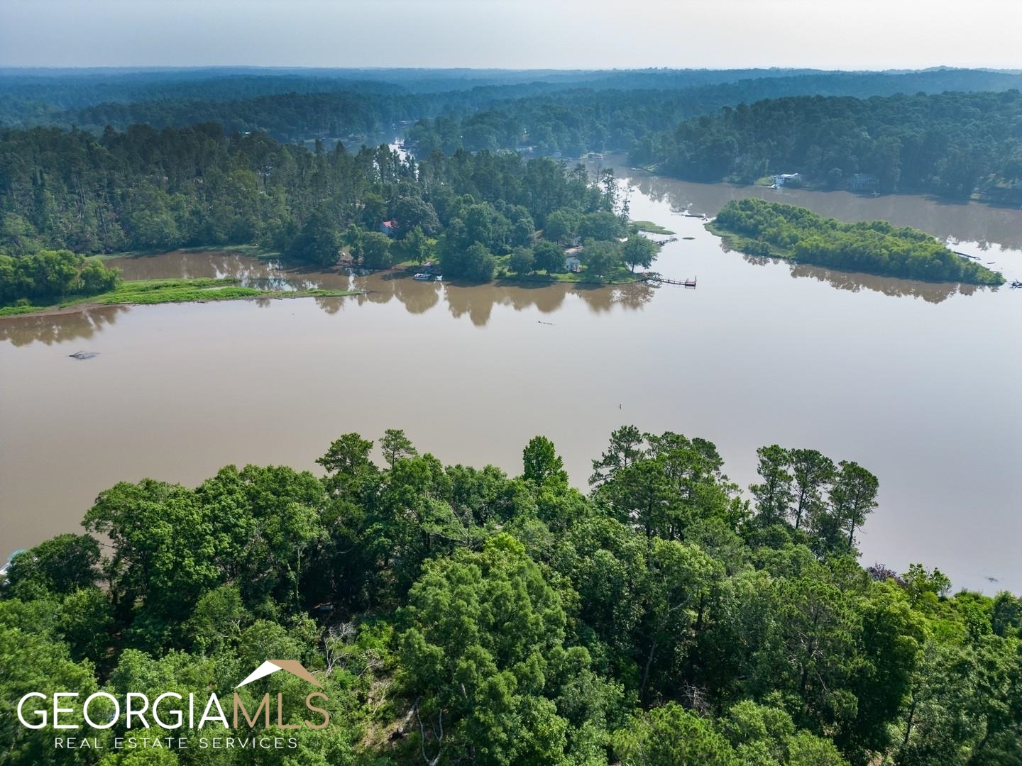 470 Haley Road Jackson, GA 30233 - Photo 17 of 18 an aerial view of a houses with yard and lake view