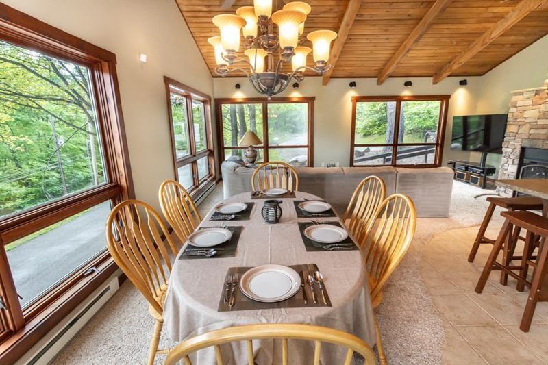 2226 County Line Road Champion, PA 15622 - Photo 10 of 33 a view of a dining room with furniture window and outside view