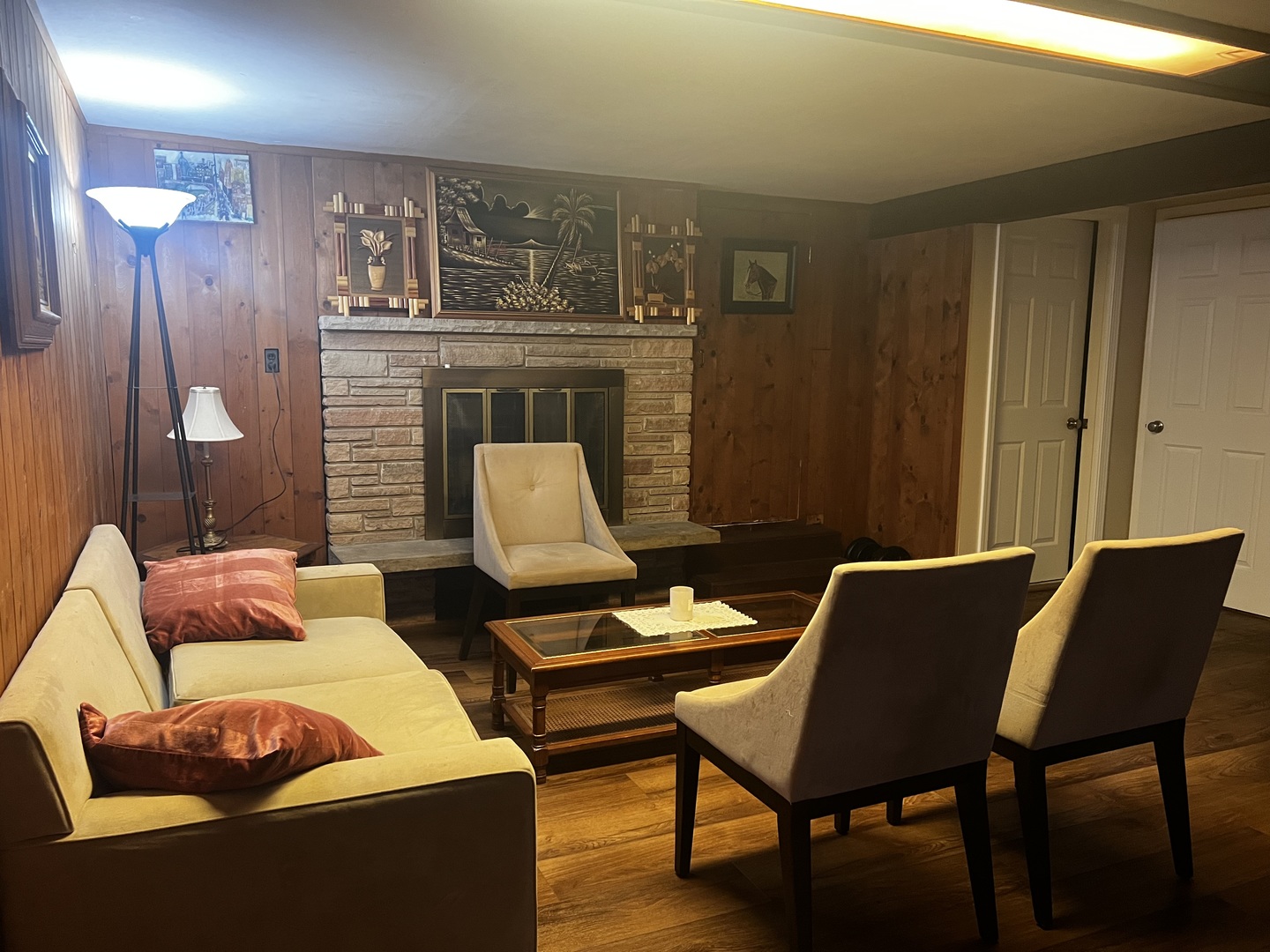 1930 23rd Street Zion, IL 60099 - Photo 13 of 20 a living room with furniture and a fireplace
