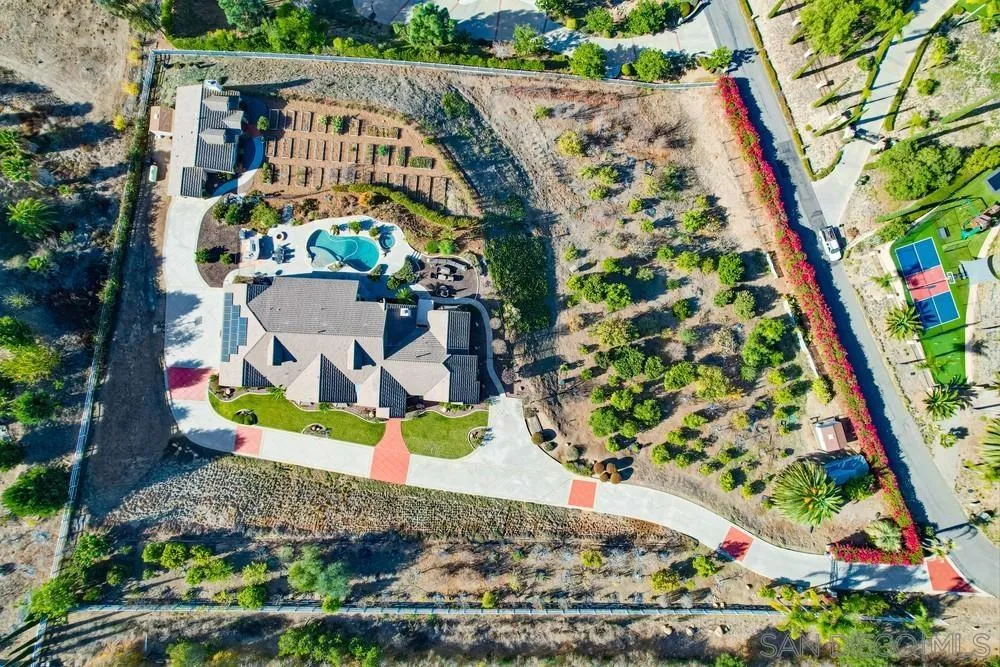 3330 Brooke Hollow Road Fallbrook, CA 92028 - Photo 66 of 67 an aerial view of a house