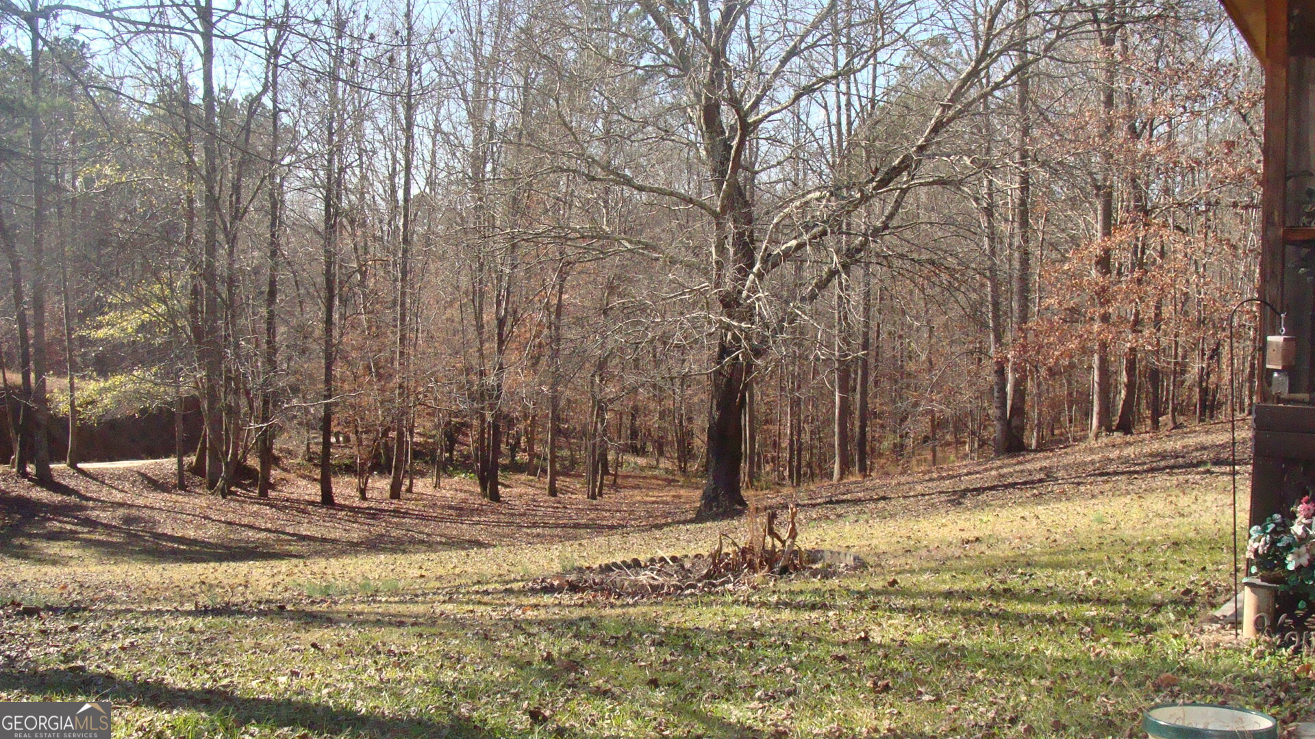 758 Mahaley Road Franklin, GA 30217 - Photo 8 of 12 a view of a yard with large trees