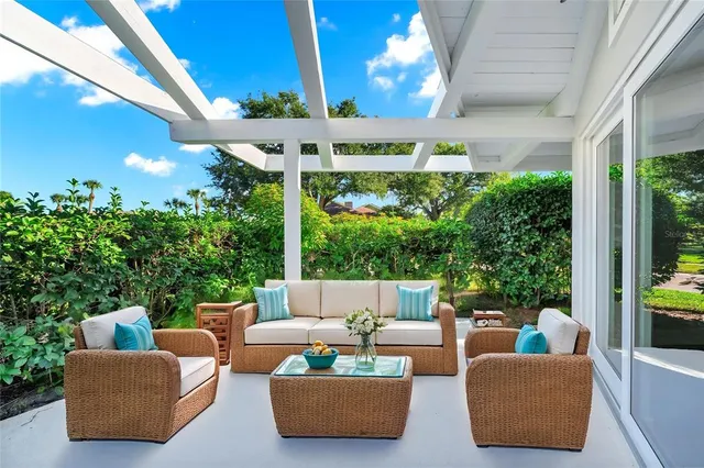 a view of a bunch of flowers