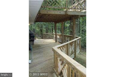 251 Delicious Road Linden, VA 22642 - Photo 25 of 27 a view of a balcony and wooden floor