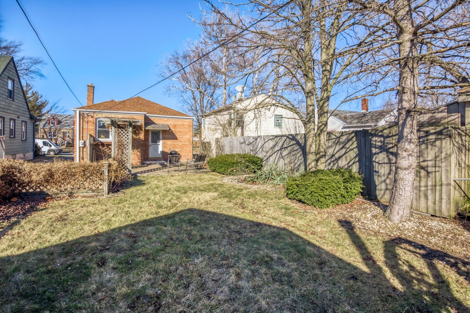 3659 Madison Street Lansing, IL 60438 - Photo 24 of 28 a view of a yard with a house