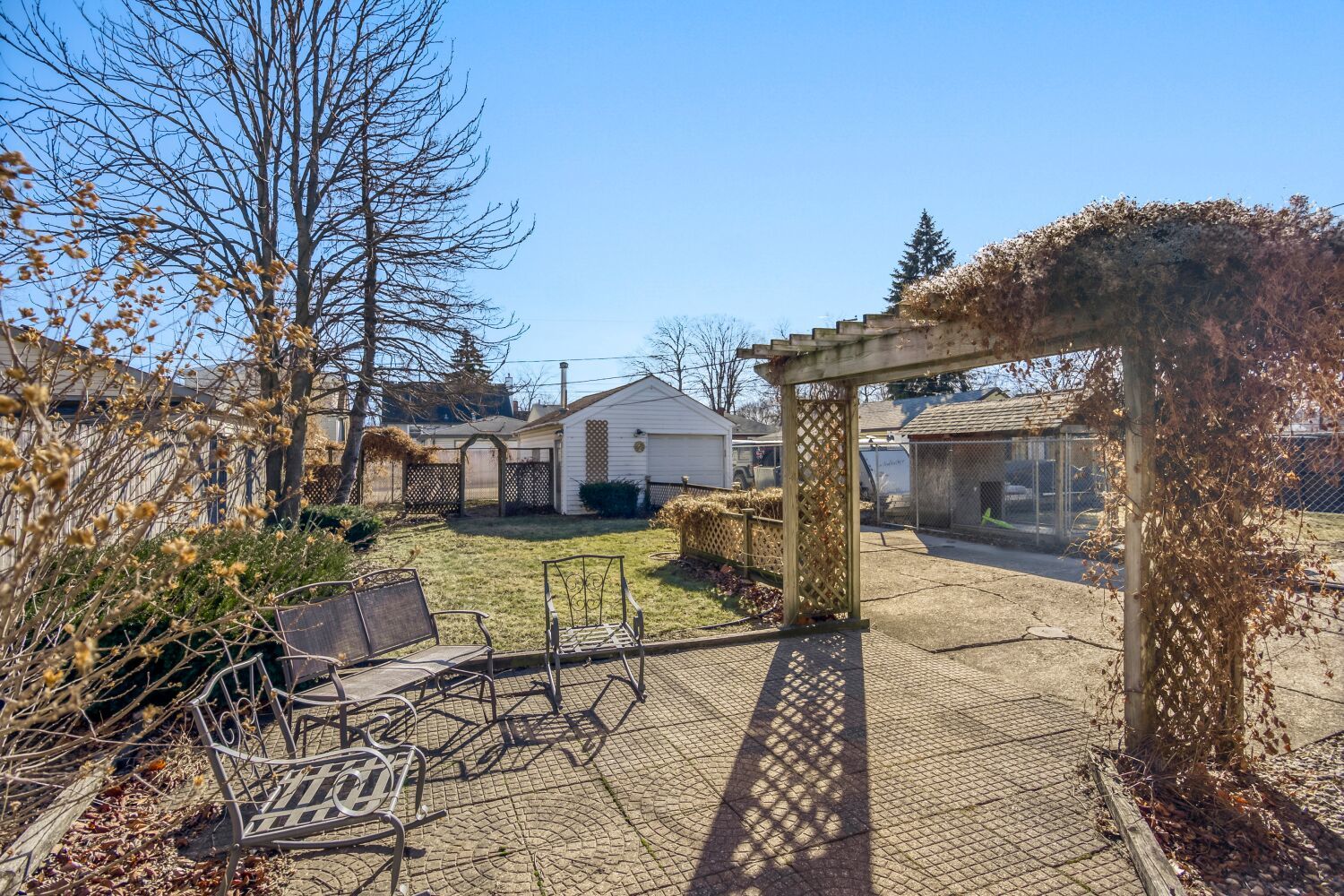 3659 Madison Street Lansing, IL 60438 - Photo 25 of 28 a view of a house with a yard
