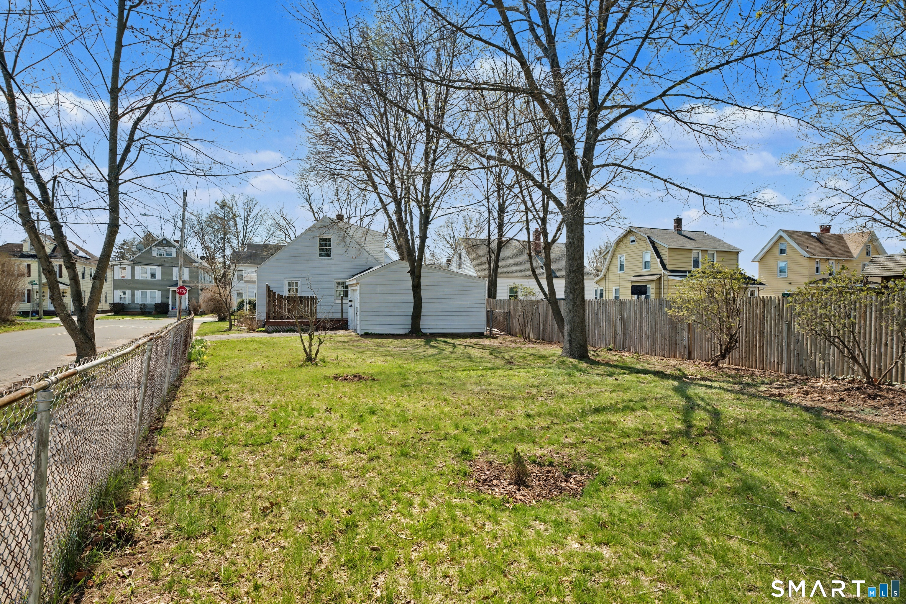 4 Dallas Street Hamden, CT 06514 - Photo 29 of 36 a view of a yard with large tree