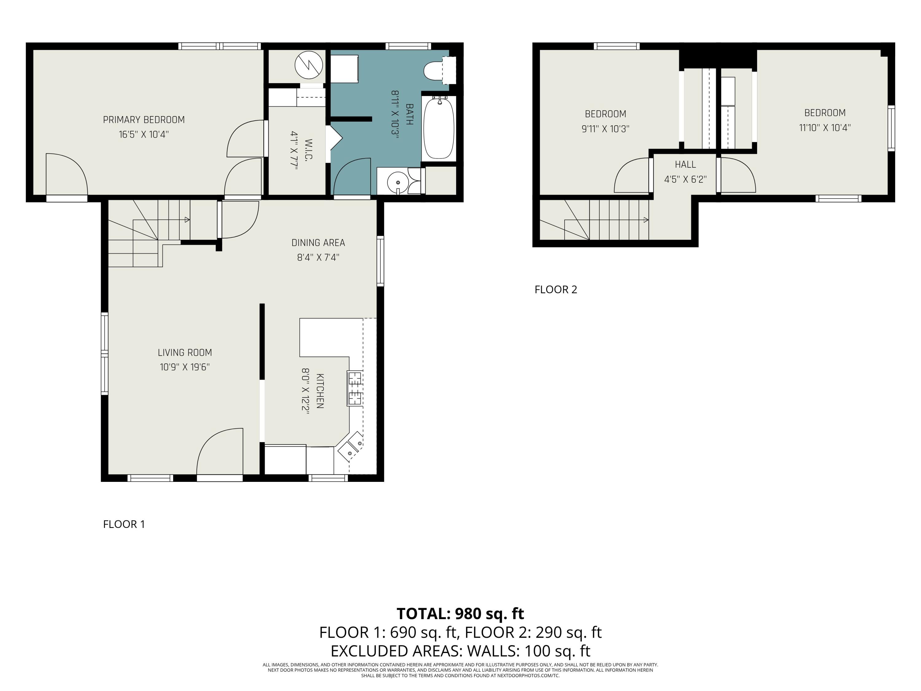 955 54th Street Pullman, MI 49450 - Photo 22 of 22 955 54th St. Floor Plan JPEG