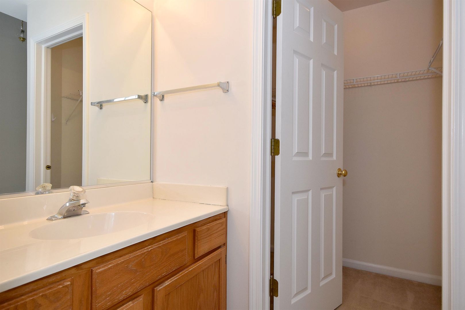 8343 Ripple Ridge Darien, IL 60561 - Photo 28 of 32 a bathroom with a sink and a mirror