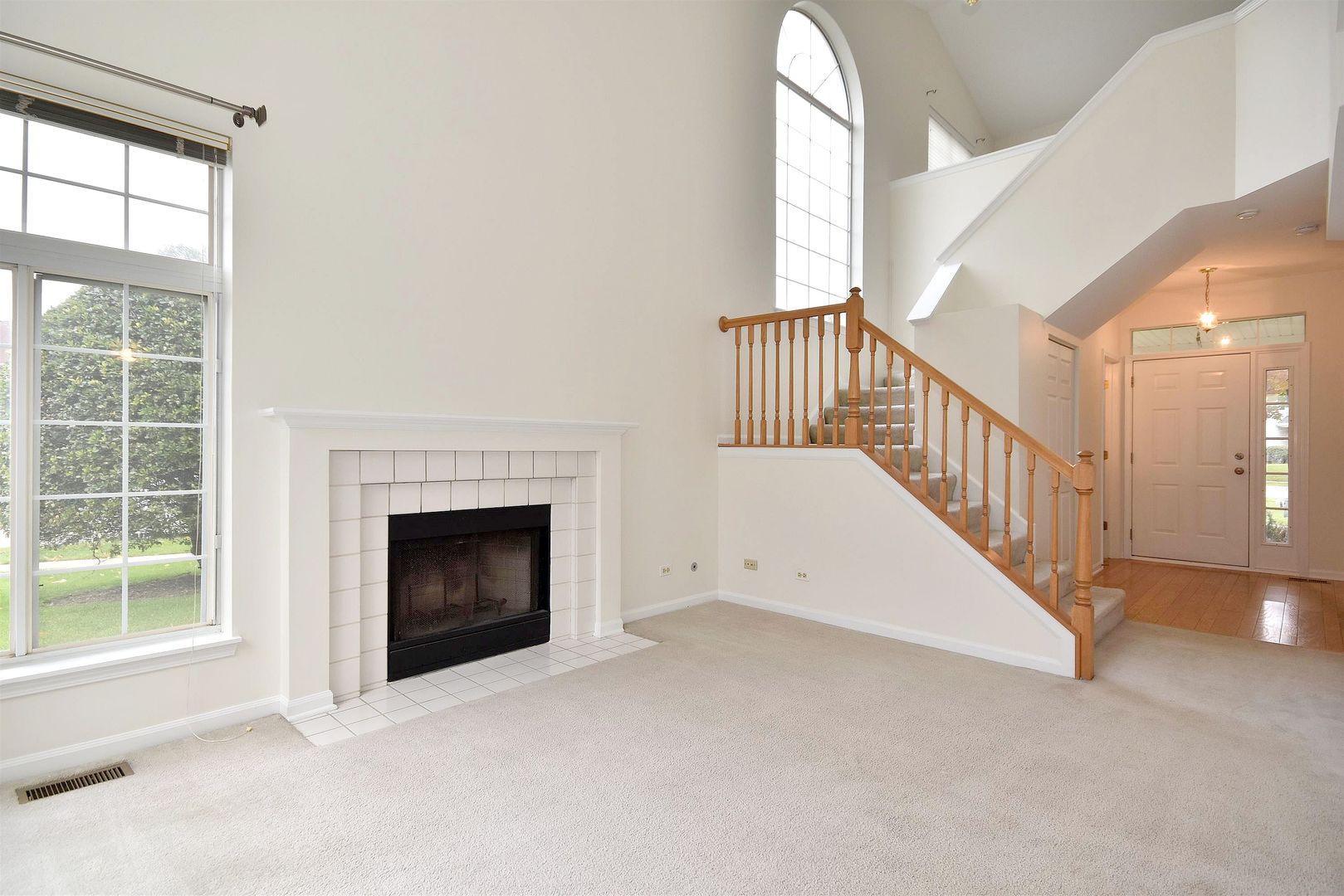 8343 Ripple Ridge Darien, IL 60561 - Photo 5 of 32 a view of a livingroom with an empty space and a fireplace