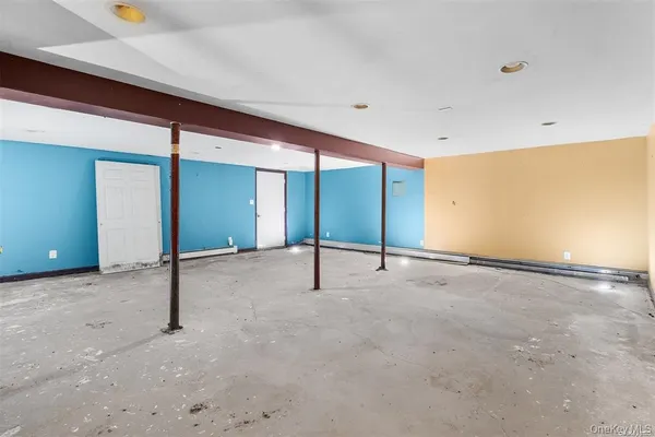 a view of outdoor space with garden