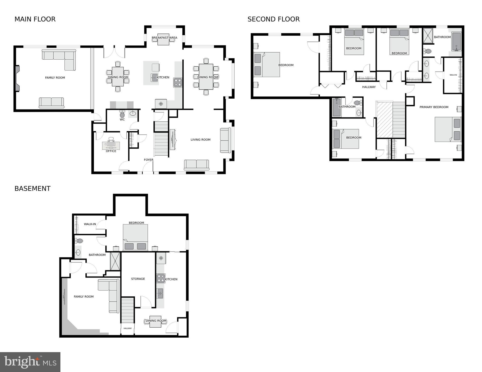 15532 Quince Ridge Lane North Potomac, MD 20878 - Photo 50 of 50 a picture of a floor plan
