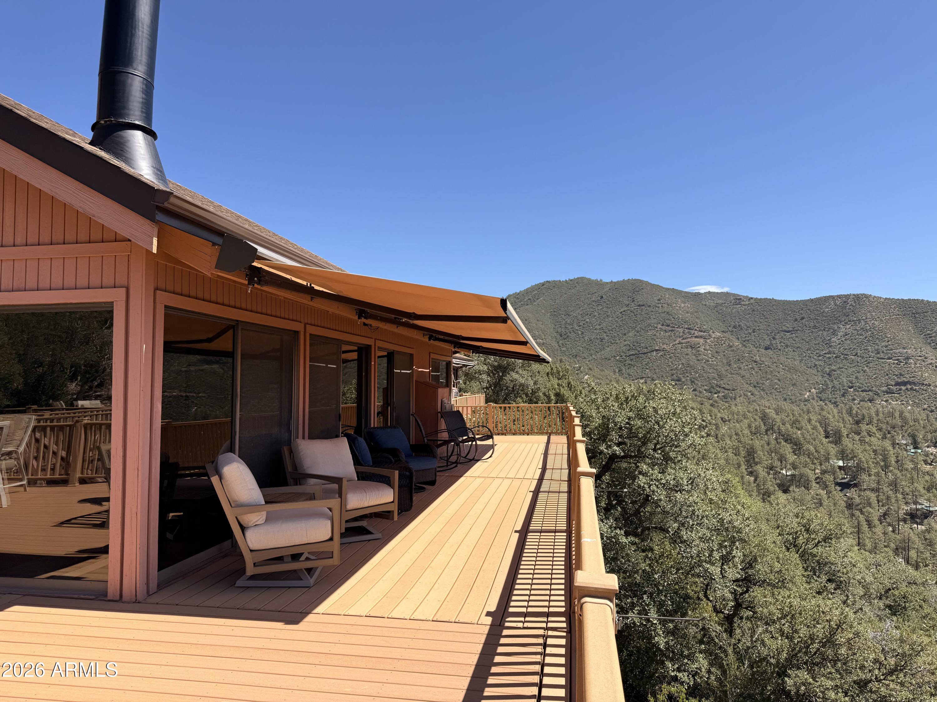 23403 Manzanita Road Crown King, AZ 86343 - Photo 46 of 74 Retractable awning