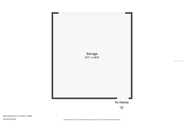 $4,900 | 406 North Westland Avenue, Unit 1, Tampa, FL 33606