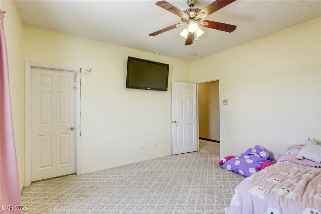 7516 Via Fiorentino Street Las Vegas, NV 89131 - Photo 77 of 94 Upstairs spare bedroom #2, with a walk-in closet!