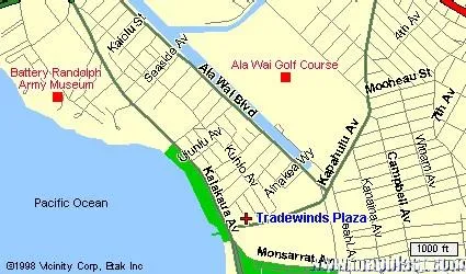 a front view of a building