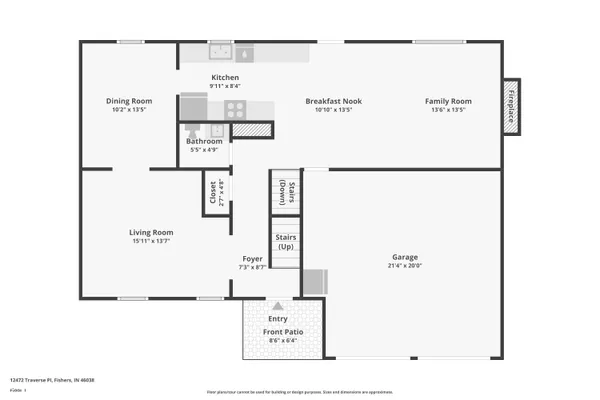 $389,900 | 12472 Traverse Place, Fishers, IN 46038