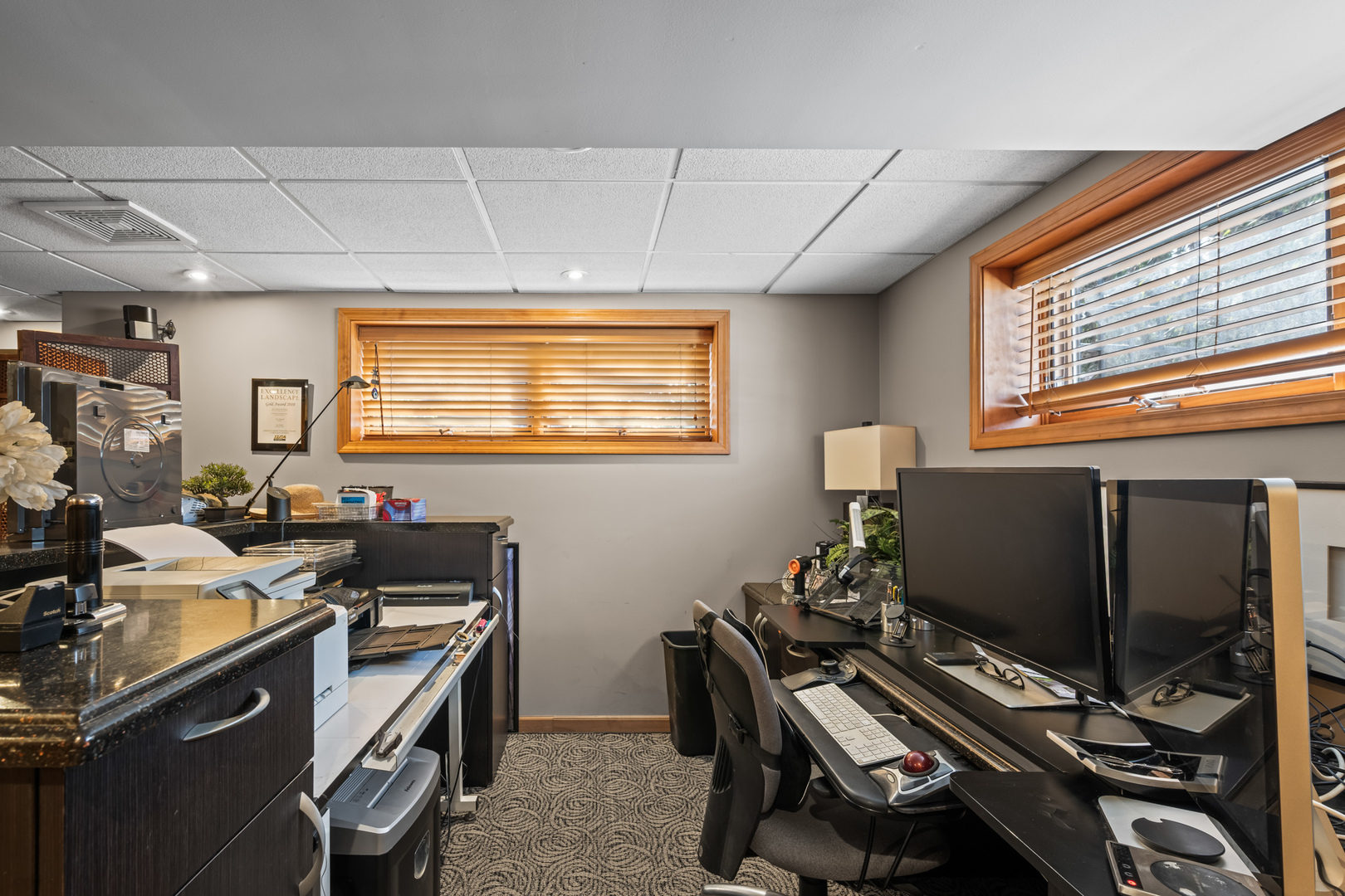 1380 Prestwick Lane Itasca, IL 60143 - Photo 33 of 45 a view of a workspace with furniture and a window