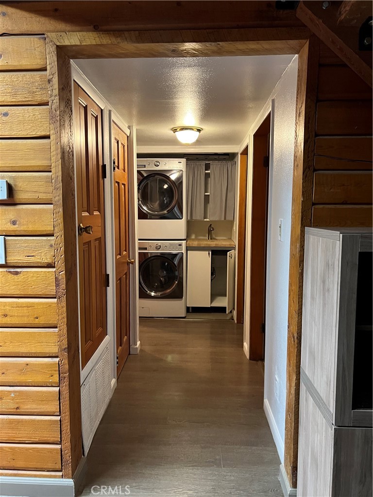 29716 Jackson Street Castaic, CA 91384 - Photo 36 of 38 a view of a hallway with stainless steel appliances granite countertop cabinets and outdoor view