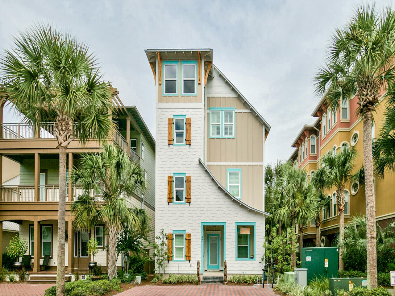 42 West Seacrest Beach Blvd Inlet Beach Inlet Beach, FL 32461 - Photo 1 of 52 a front view of a house with a yard