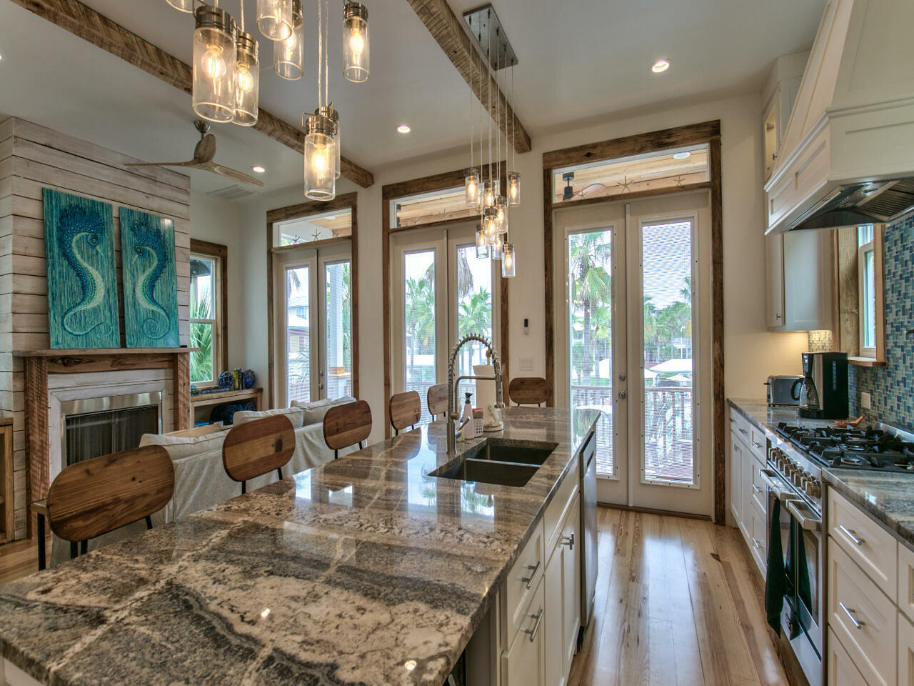 42 West Seacrest Beach Blvd Inlet Beach Inlet Beach, FL 32461 - Photo 31 of 52 a large kitchen with lots of counter top space