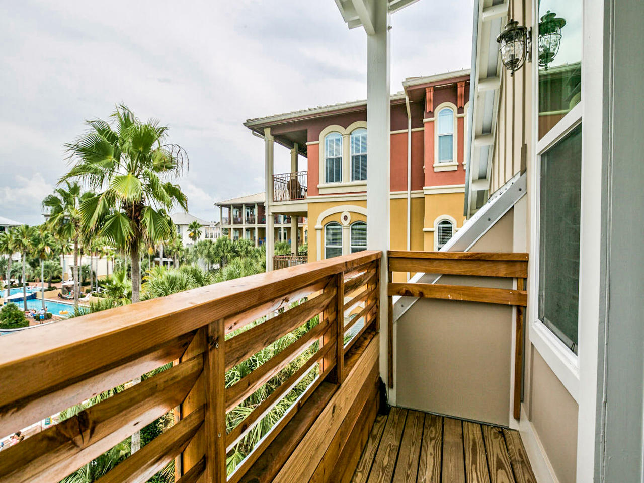 42 West Seacrest Beach Blvd Inlet Beach Inlet Beach, FL 32461 - Photo 45 of 52 a view of balcony with a potted plant