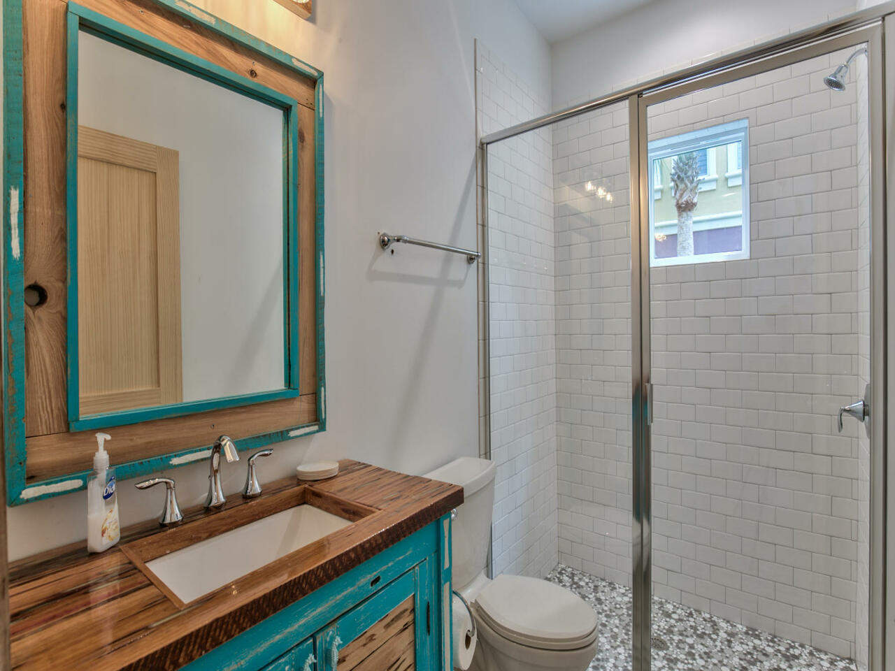 42 West Seacrest Beach Blvd Inlet Beach Inlet Beach, FL 32461 - Photo 7 of 52 a bathroom with a sink a toilet and shower