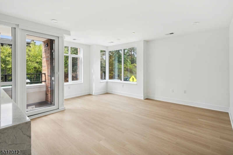 14 Lincoln Place, Unit 208 Madison, NJ 07940 - Photo 2 of 17 a view of an empty room with glass door and balcony