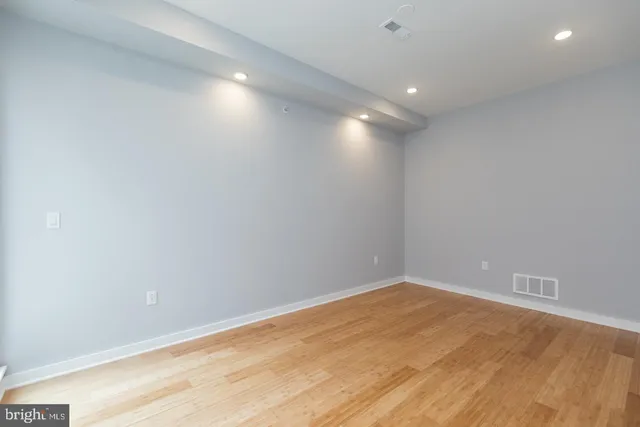 a view of empty room