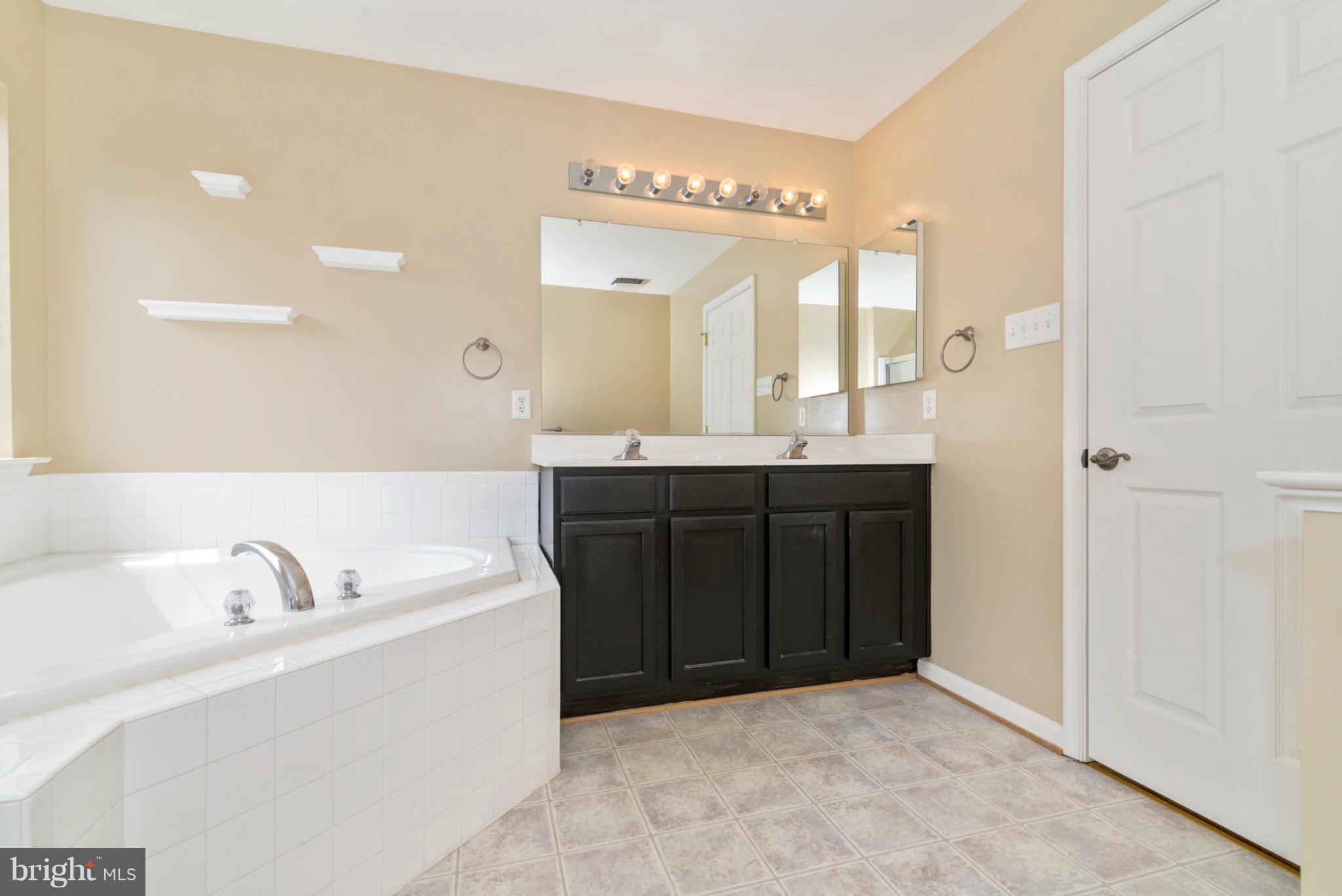 1608 Trestle Street Mount Airy, MD 21771 - Photo 18 of 24 a bathroom with a tub a sink and mirror