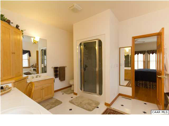 1011 Broken Island Road Palmyra, VA 22963 - Photo 13 of 38 Lrg Master Bath with Sep Vanities, Deep Jacuzzi Spa Tub, Steam Shower, Tile Flooring