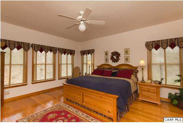 1011 Broken Island Road Palmyra, VA 22963 - Photo 10 of 38 1st Fl Master w/Double-Door Entrance, Hardwood Floors, and PeachTree Double Hung Windows
