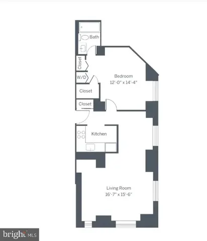 $2,325 | 875 Sansom Street, Unit 1132, Philadelphia, PA 19107