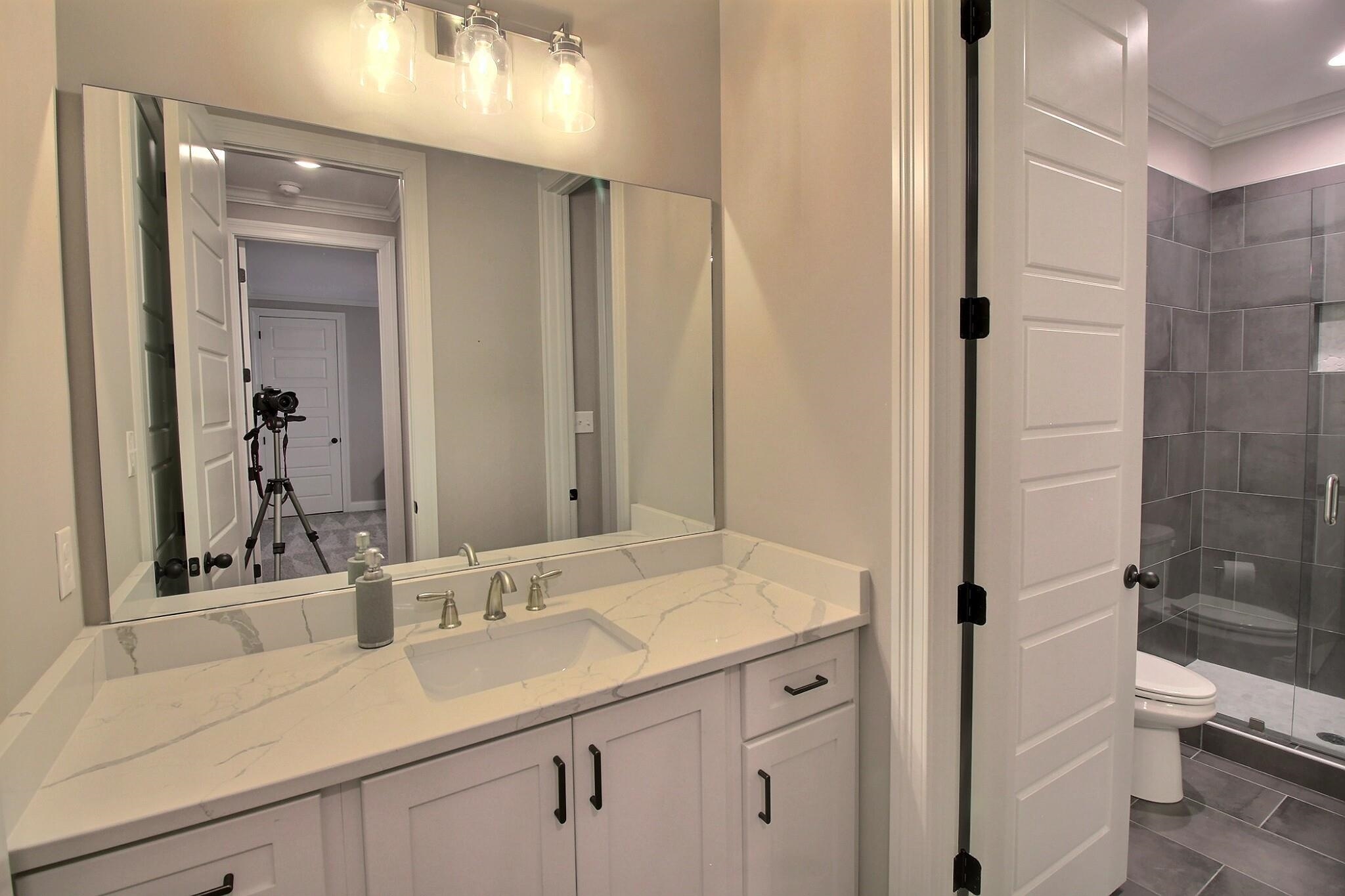 1254 Percheron Pass Collierville, TN 38017 - Photo 19 of 32 a bathroom with a sink and a mirror