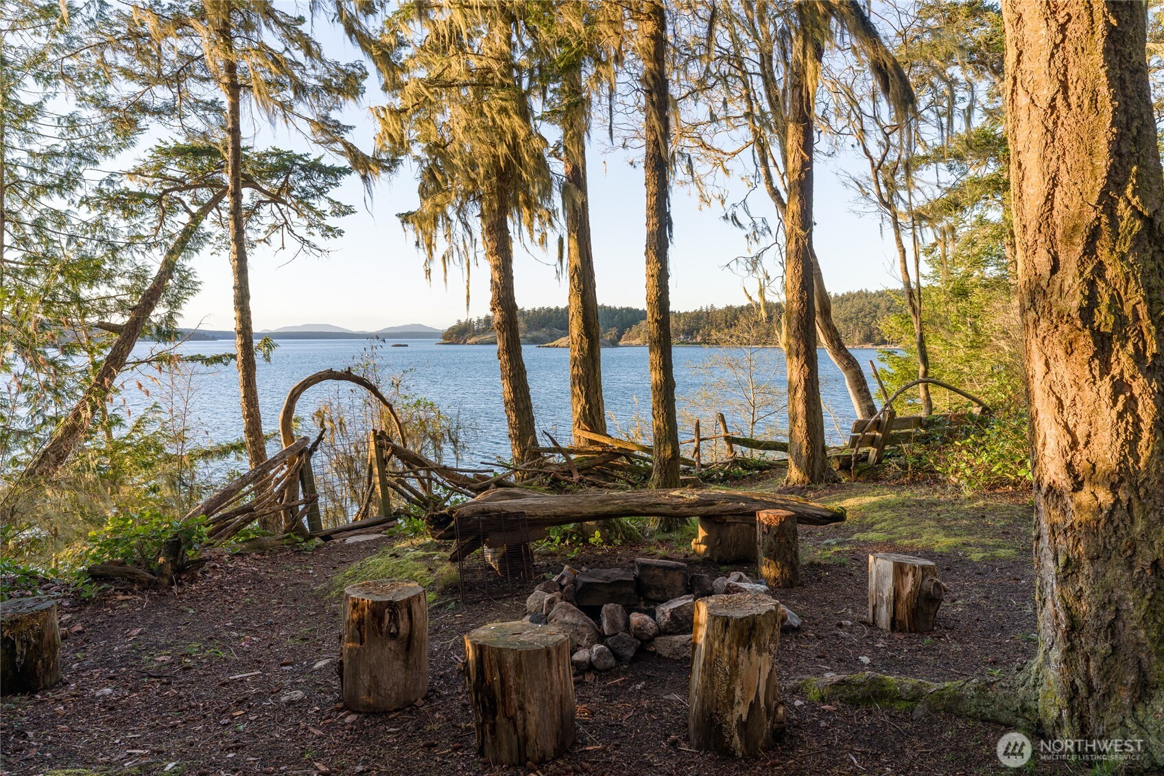 385 Doe Run Road Lopez Island, WA 98261 - Photo 30 of 31 a view of outdoor space with seating area