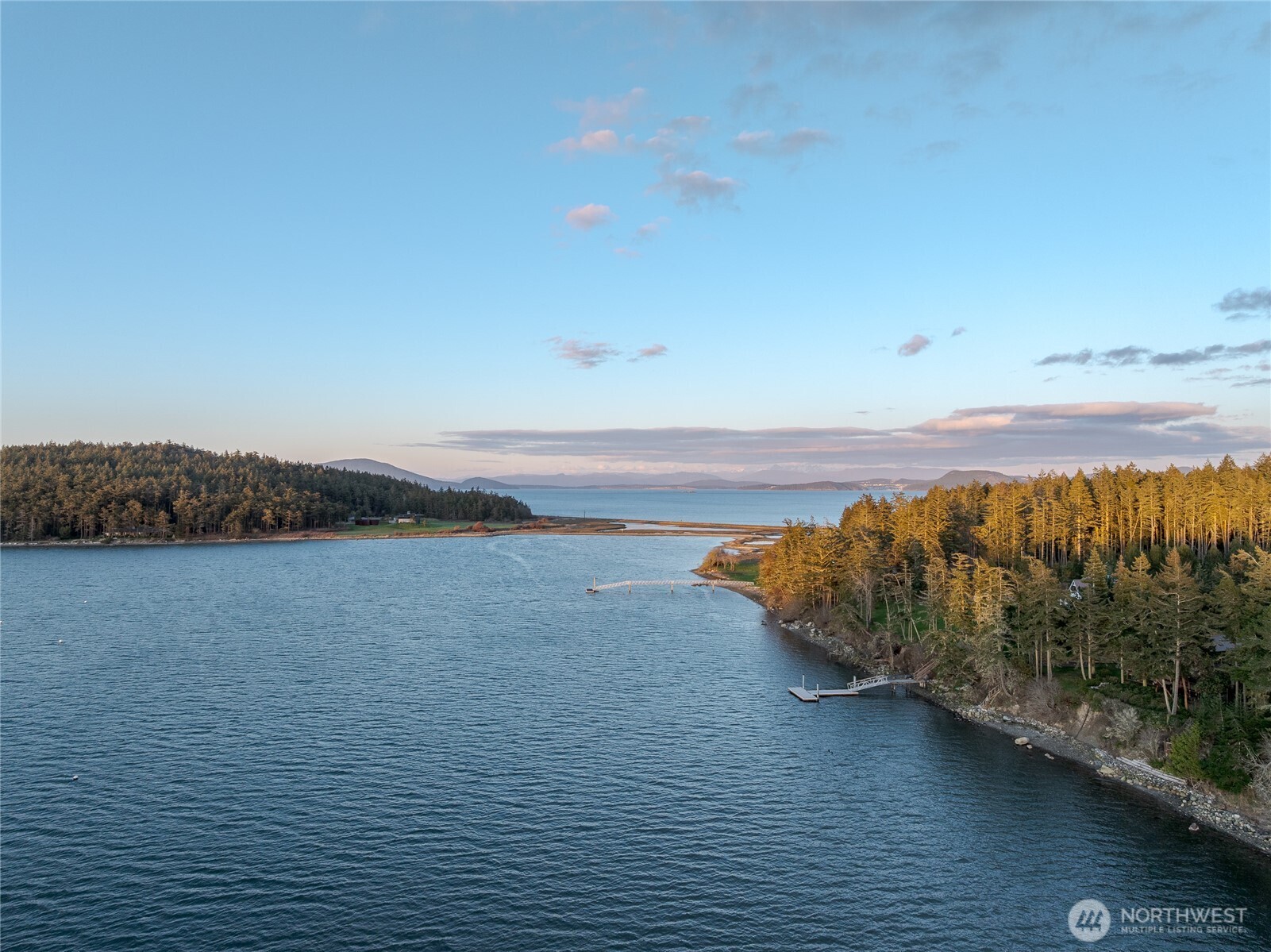385 Doe Run Road Lopez Island, WA 98261 - Photo 6 of 31 a view of lake and mountain
