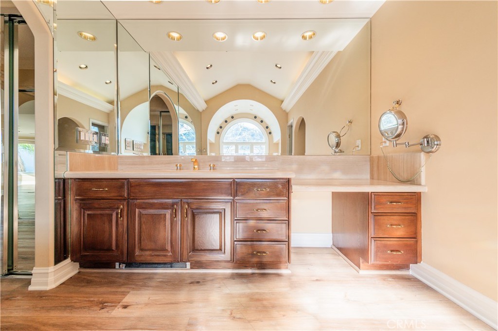 5 Sunpeak Irvine, CA 92603 - Photo 31 of 42 a view of living room with fireplace and cabinets