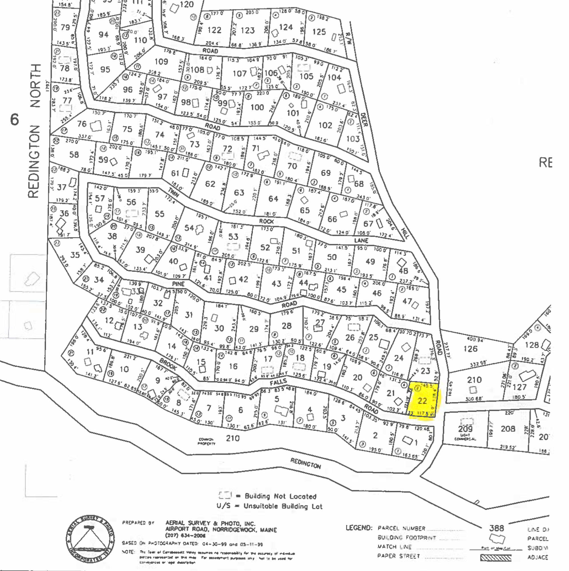 2002 Brook Falls Road Kingfield, ME 04947 - Photo 1 of 1 RDE 2002 BF (LOT 22)