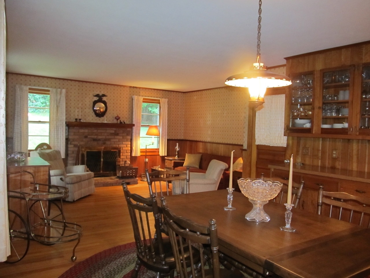 41 Albany Road West Stockbridge, MA 01266 - Photo 2 of 30 Dining Room and Family Room