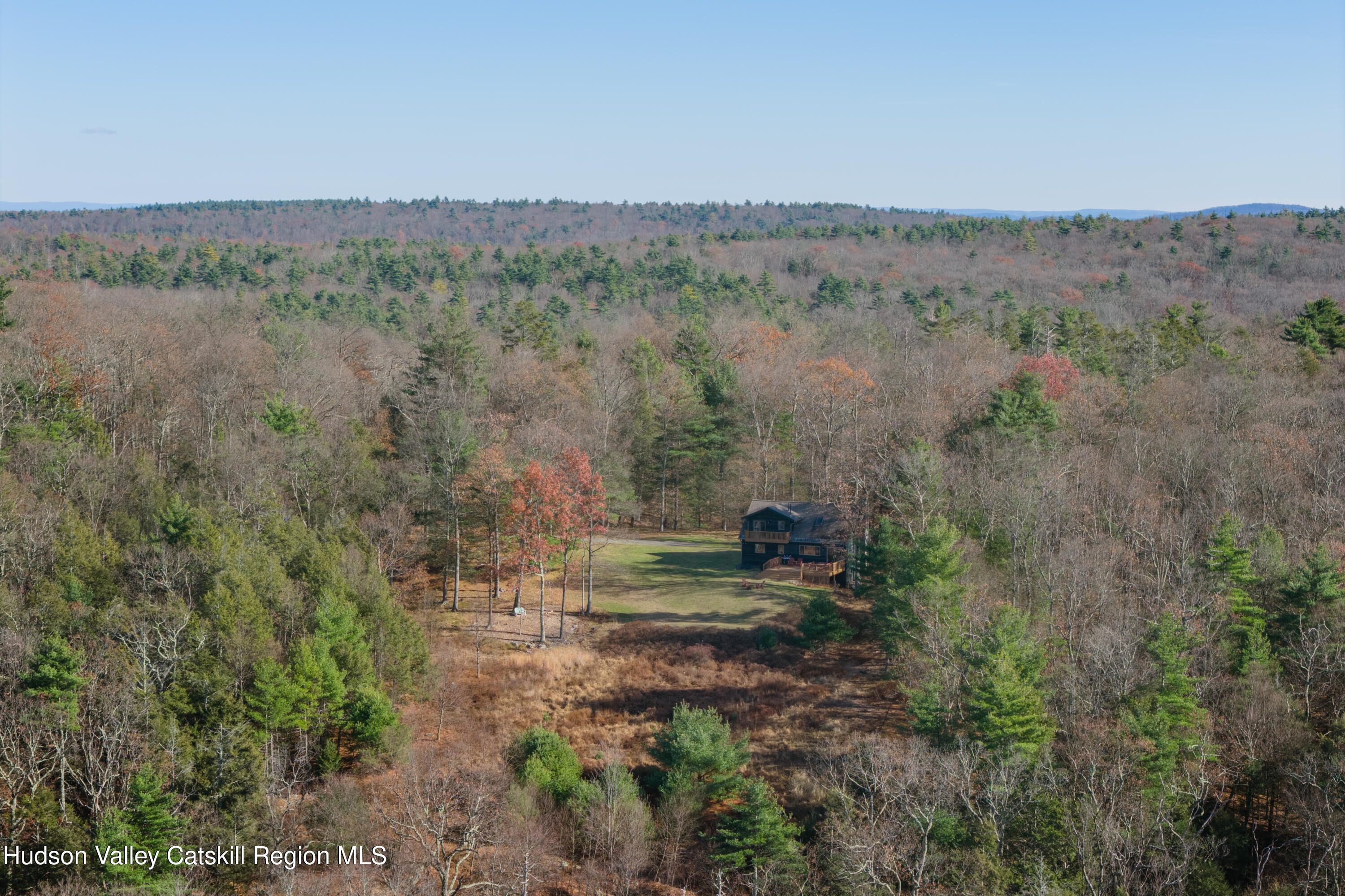 827 Ashokan Road Kingston, NY 12401 - Photo 35 of 36 a view of a yard with trees in front of it