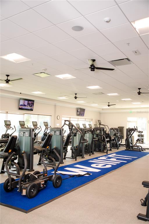 156 Bishopscourt Road Osprey, FL 34229 - Photo 77 of 84 a view of a room with gym equipment