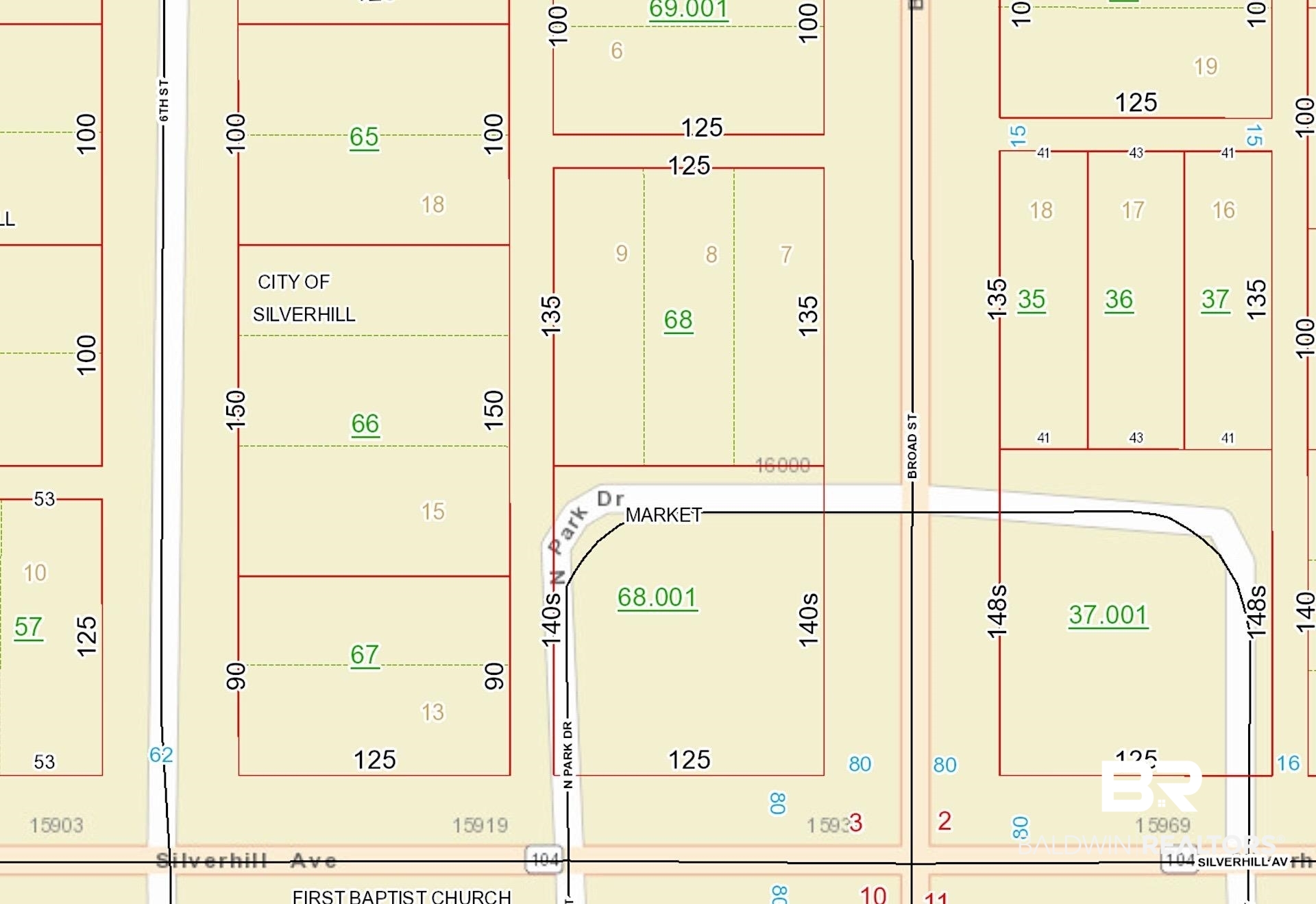 22051 Broad Street Silverhill, AL 36576 - Photo 28 of 28 Map location
