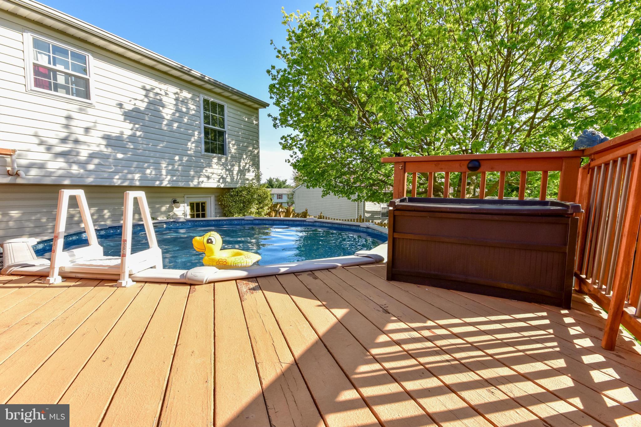 446 Baronets Court Westminster, MD 21157 - Photo 22 of 28 Has gate to secure pool from deck