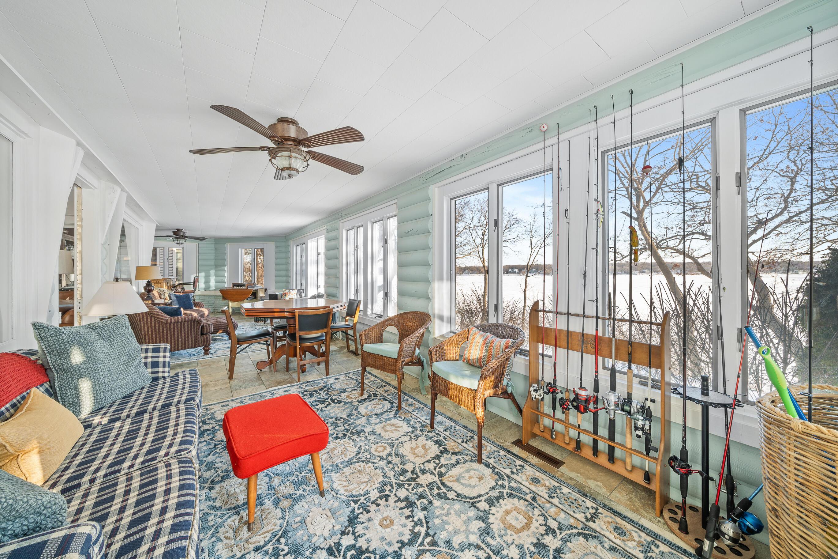 2304 North Shore Drive Delavan, WI 53115 - Photo 21 of 101 Four Season Sun Room