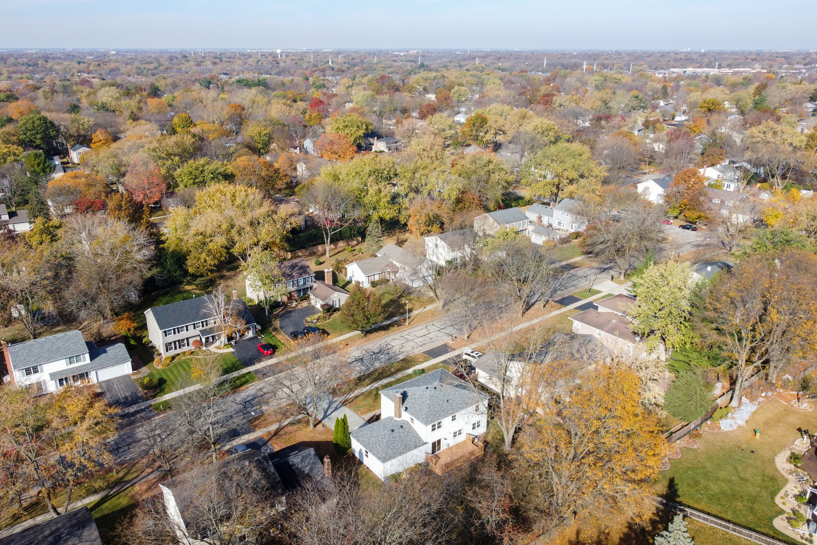 1710 Fender Road Naperville, IL 60565 - Photo 46 of 46 an aerial view of a city