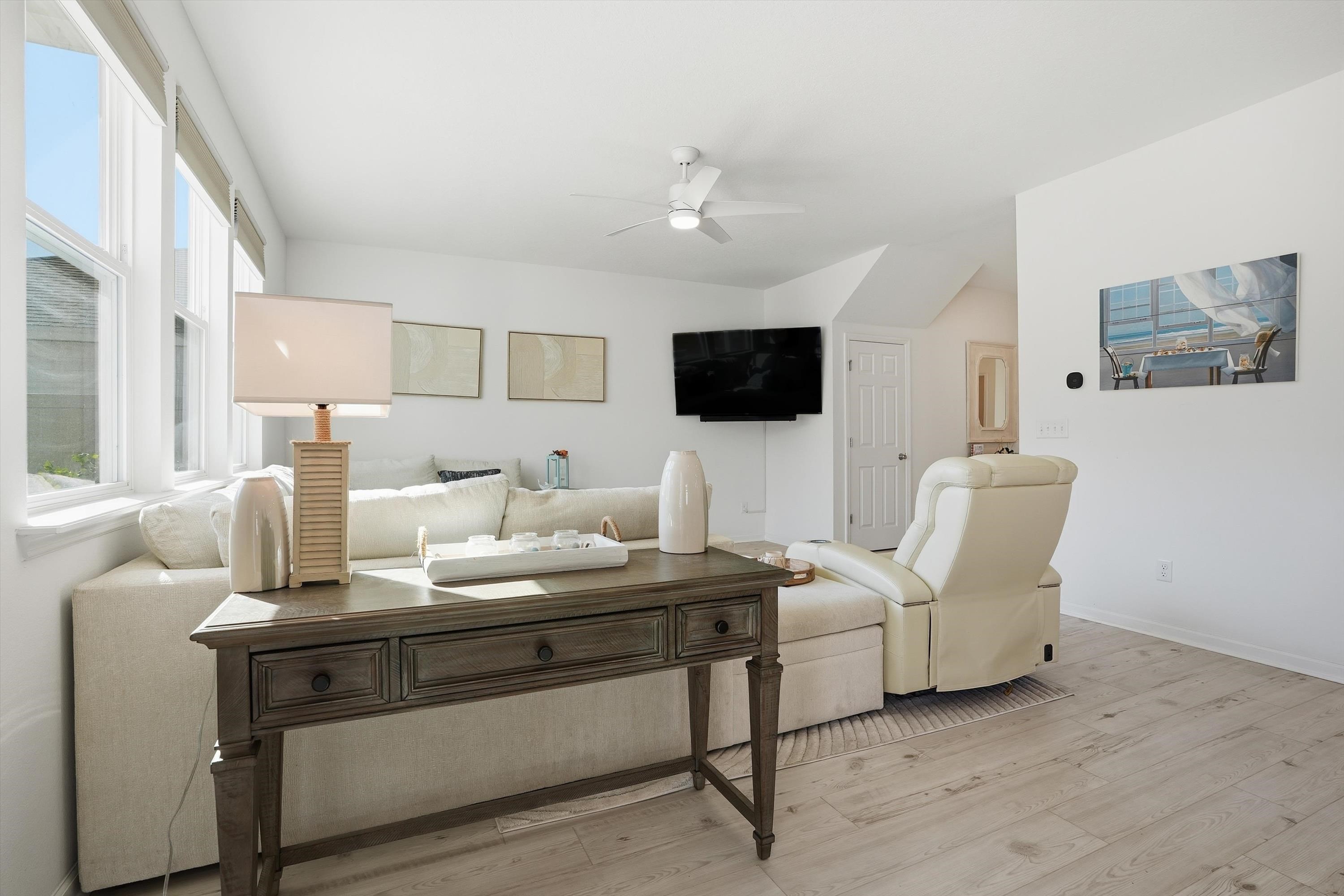 358 Rambling Brk Trail St. Johns, FL 32259 - Photo 12 of 39 a living room with furniture and a flat screen tv