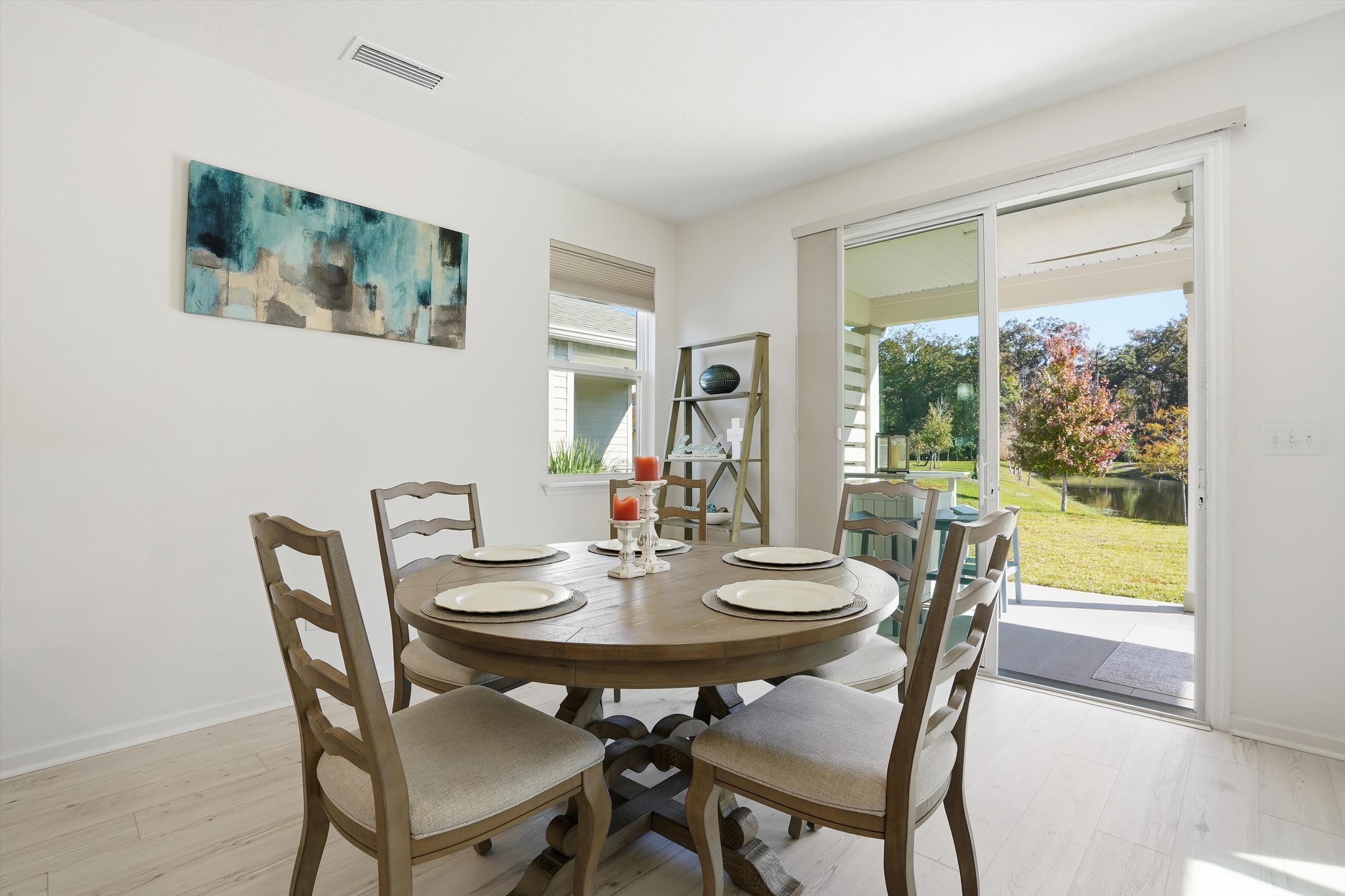 358 Rambling Brk Trail St. Johns, FL 32259 - Photo 15 of 39 a view of a dining room with furniture window and outside view