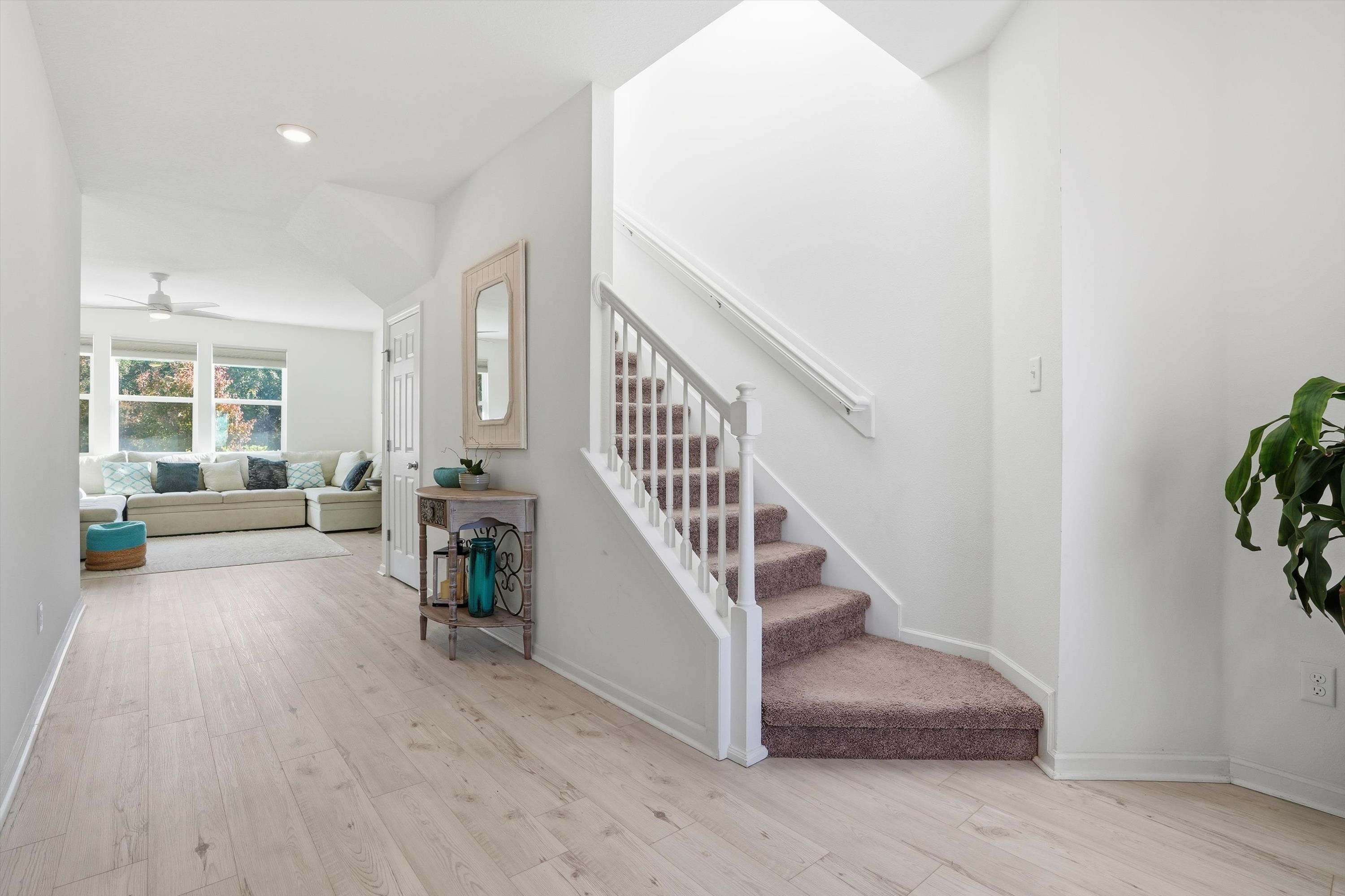358 Rambling Brk Trail St. Johns, FL 32259 - Photo 3 of 39 a view of entryway and hall with wooden floor