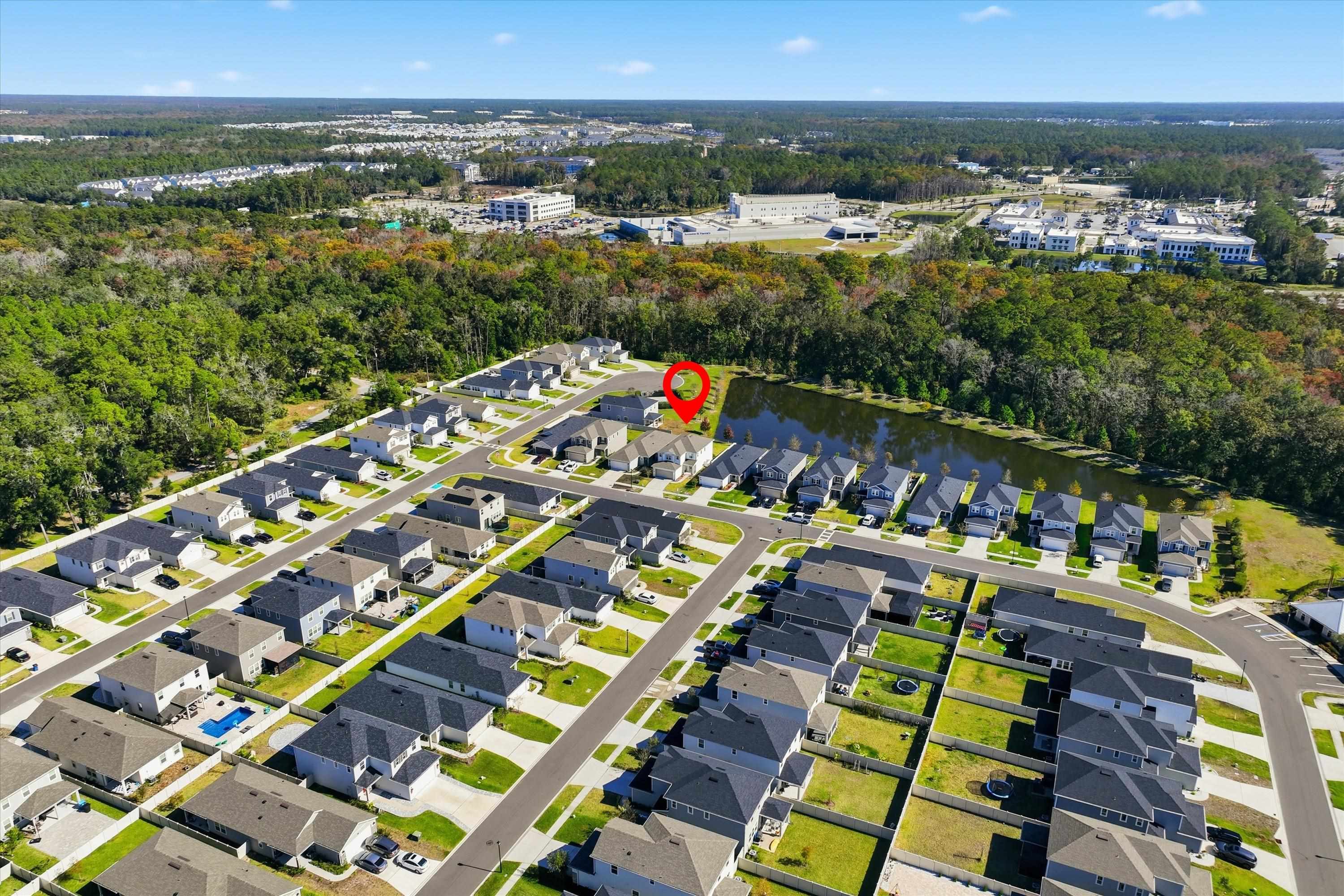 358 Rambling Brk Trail St. Johns, FL 32259 - Photo 33 of 39 a view of city and ocean view